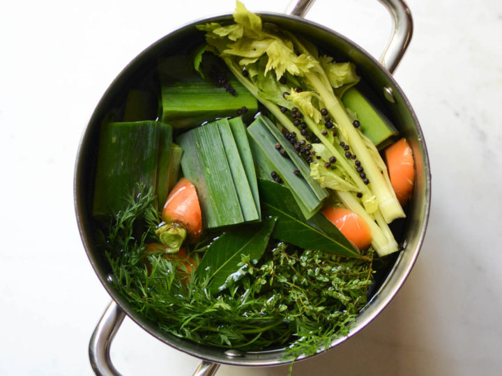 no waste vegetable stock
