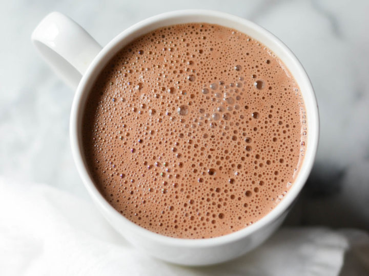 healthy hot cacao