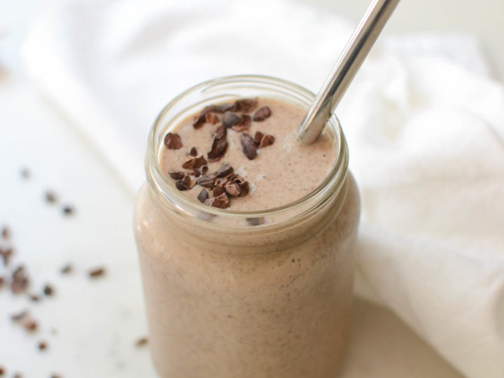 the best chocolate smoothie ever!