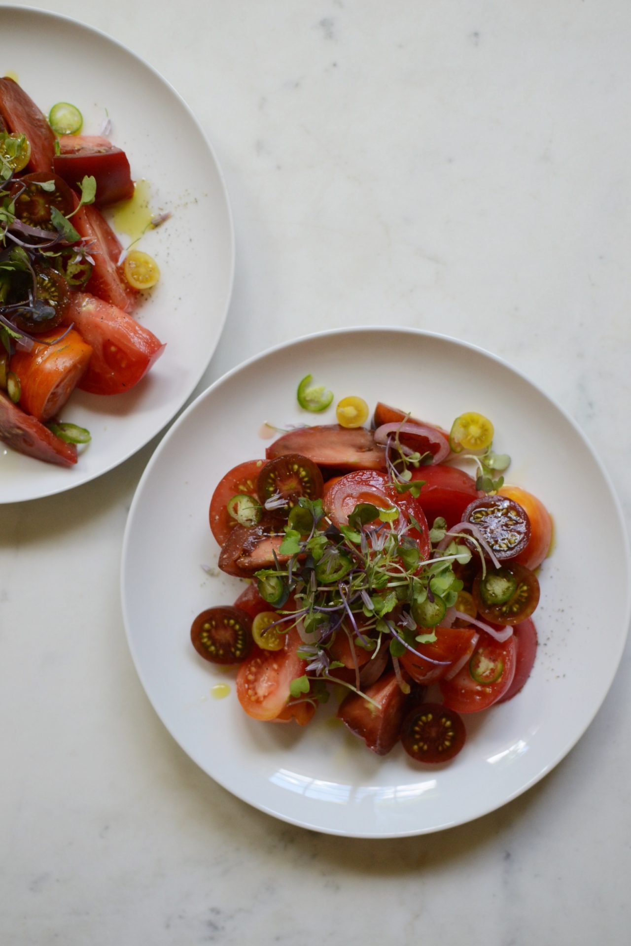 heirloom tomato salad – hello wholefoods