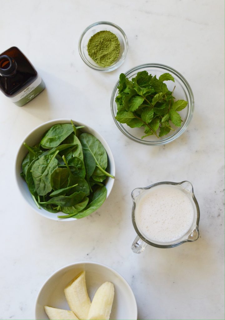 matcha mint smoothie – hello wholefoods