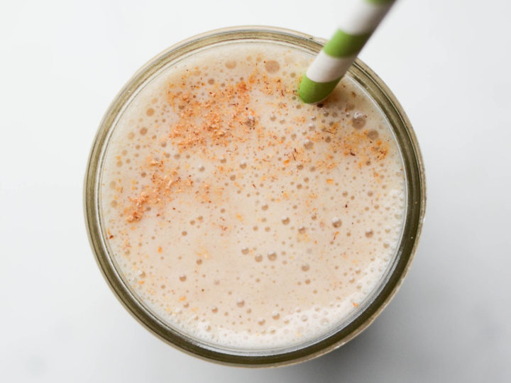 eggnog smoothie