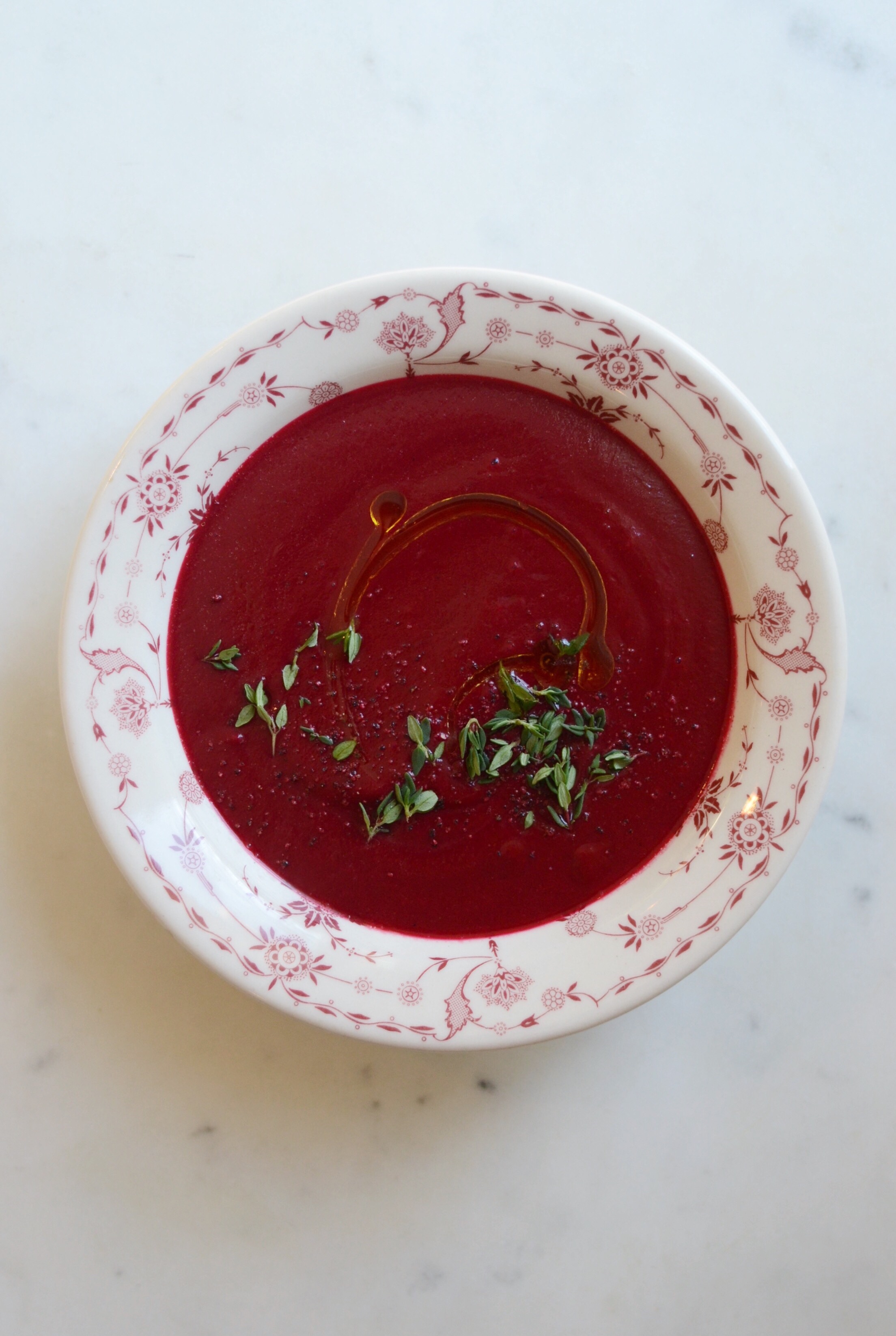 valentine’s day beet soup – hello wholefoods