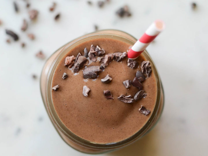 peppermint mocha smoothie